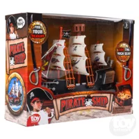 TOY NETWORK Pirate Boat 10"