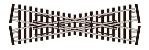 PECO N Code 55 Crossing, Short - 20 Degree (Electrofrog)