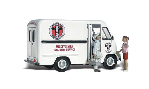 WOODLAND SCENICS HO Vehicle: Mickey's Milk Delivery