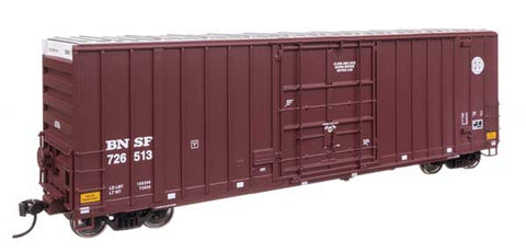 WALTHERS HO Boxcar, 50' Gunderson Hi-Cube Paper, BNSF #726513