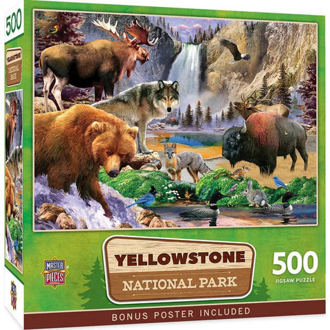 MASTER PIECES 500-PIECE PUZZLE Yellowstone National Park