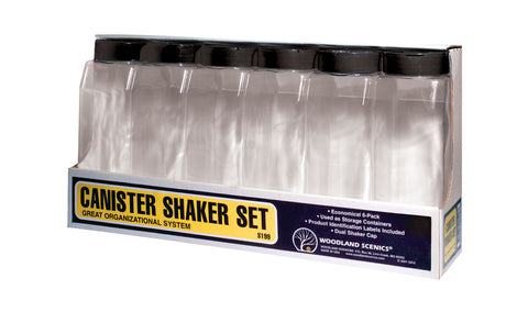 WOODLAND SCENICS Canister Shaker Set