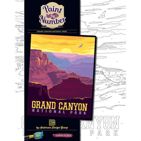 MASTER PIECES  National Parks - Grand Canyon Paint by Number