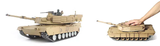 RC PRO U.S ABRAMS M1A2 R/C Tank - With IR and BB.