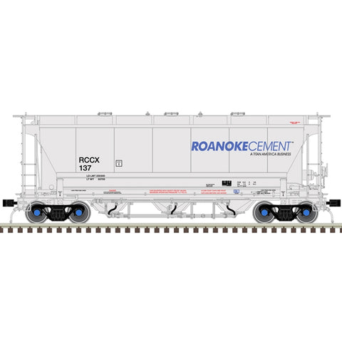 ATLAS N Covered Hopper, Trinity 3230, RCCX #140