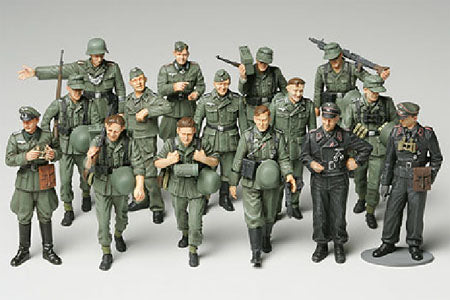 TAMIYA 1/48 WWII Germ Infantry-Manue