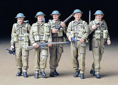TAMIYA 1/35 British Infantry on Patrol (5)