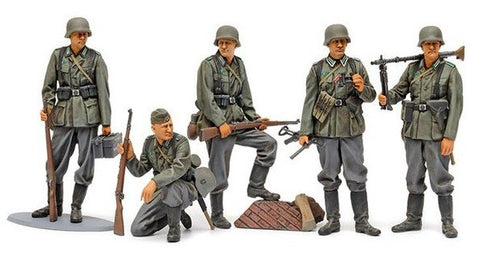 TAMIYA 1/35 German Mid-WWII Infantry Soldiers (5)