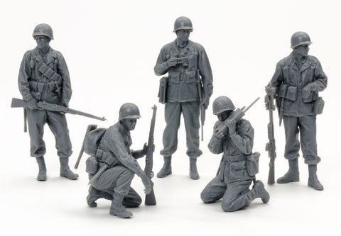 TAMIYA 1/35 WWII US Infantry Scout Soldiers (5)