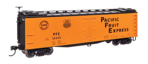 WALTHERS 40' Early Reefer - Ready To Run -- Pacific Fruit Express SP/UP #36400