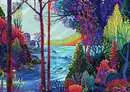 RAVENSBURGER 1000-PIECE PUZZLE Indigo Forest