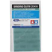 TAMIYA 170x130mm Sanding Cloth (2000 Grit)