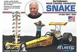 ATLANTIS 1/24 Don Prudhomme Snake Rear Engine Dragster