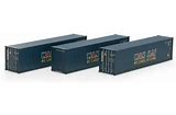 ATHEARN HO RTR 40' Corrugated Container, Wan Hai (3)