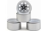 RC4WD 5 Lug Deep Dish Wagon 1.9" Steel Stamped Beadlock Wheels (Plain)