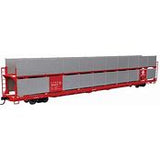 WALTHERS HO Auto Rack, 89' Bi-Level Shielded, ATSF #88007