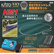 KATO HO Unitrack HM1 Basic Oval Set with Power Pack SX