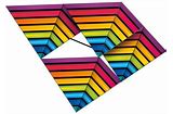 WindNSun SuperSize 3-D Tetra Ripstop Nylon Cellular Kite, 51 Inches Wide