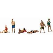 Woodland Scenics HO FIGURES Beach Goers