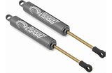 Yeah Racing Aluminum Desert Lizard Two Stage Internal Spring Shocks (Grey) (2) (100mm)