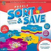 MASTER PIECES Jigsaw Puzzle Sort & Save - Sorting Trays