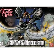 Bandai HGEW 1/144 Sandrock Custom EW "Gundam Wing Endless Waltz" Plastic Model Kit