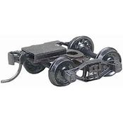 KADEE Bettendorf T-Section Fully Sprung Metal Trucks w/Whisker(R) Couplers - Kit -- Code 110 (.110") 33" Ribbed-Back RP-25 Wheels 1 Pair
