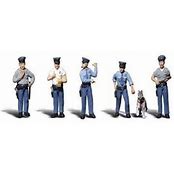 WOODLAND SCENICS HO Figures: Policemen