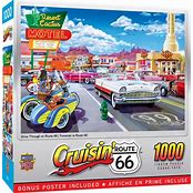 MASTER PIECES 1000-PIECE PUZZLE Rollin Route 66
