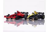 AFX HO Formula-1 Mega G+ Slot Car Set (2)