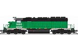 BROADWAY LIMITED N  EMD SD40-2 (DCC and Sound) BNSF 1680