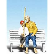 WOODLAND SCENICS G Figures: Frank & Son Fishing