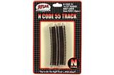 ATLAS N Code 55 Curve R16-1/4"-11.25 Degree Half Section (6/pk)