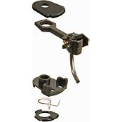 KADEE #36 Plastic-Shank Coupler - Kit - Magne-Matic(R) -- Long 25/64" Centerset w/#233 Draft Gear Boxes 2 Pair