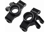 Power Hobby Aluminum Front Steering Knuckles, Black, for Arrma Grom