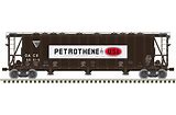 ATLAS N Covered Hopper, GA 3500CF Dry-Flo, GACX #50515 (Petrothene USI)