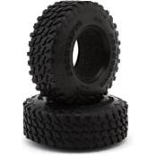 JCONCEPTS Bossman 1.3" Micro Rock Crawler Tires (63mm OD) (2) (Green) w/Foam Inserts