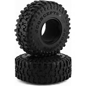 JCONCEPTS Tusk 2.2" All Terrain Rock Crawler Tires (2) (Green) (Class 3 - 5.25")