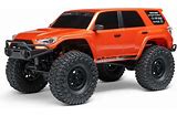 AXIAL 1/24 SCX24 Toyota 4Runner 4X4 RTR Brushed Rock Crawler (Battery & Charger Included), Orange