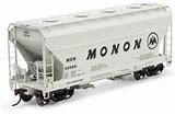 ATHEARN HO Covered Hopper, ACF 2970, MON #52068