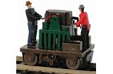 BACHMANN HO Operating Hand Car "Gandy Dancer"