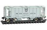MICRO-TRAINS N Covered Hopper, PS-2 2-Bay, PRR #257776
