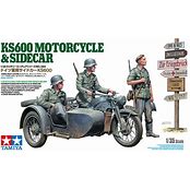 TAMIYA 1/35 German KS600 Motorcycle and Sidecar