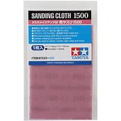TAMIYA 170x130mm Sanding Cloth (1500 Grit)