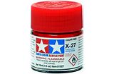 TAMIYA Acrylic X-27 Clear Red