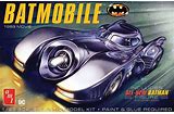 AMT 1/25 Batmobile 1989 Movie w/Seated Batman Figure