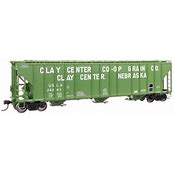 WALTHERS HO 55' Evans 4780 Covered Hopper - Ready To Run -- Clay Center USLX #26283