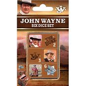 MASTER PIECES John Wayne - 6-Piece Dice Set