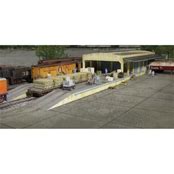 WALTHERS HO Open Air Transload Building -- Kit