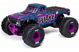 ARRMA 1/10 QUAKE 223S DSC 2WD RTR Brushless Monster Truck, Purple